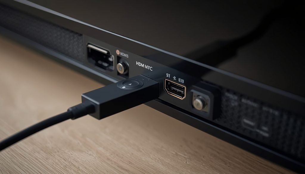 How to Connect TV to WiFi
Plugging a streaming device into TV HDMI port to enable WiFi
