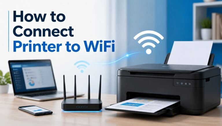 How to connect printer to WiFi using a wireless router